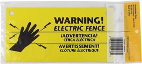 img 1 attached to ⚡ Zareba WS3 Electric Warning: 3 Pack for Optimal Safety