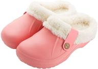 🥾 ultimate winter garden outdoor waterproof slippers for men - experience comfort and protection! logo