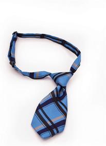 img 1 attached to 🐾 PawsAttire LLC Early Hanging Necktie Pet Collar: Versatile Sizes & Patterns for Dogs, Cats & More