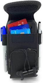 img 4 attached to Semi-Rugged Samsung Galaxy Cases: S20 Plus, S20, S10 Plus, S10, S9 Plus, S9, S8 Plus, S8, S7 | Otterbox, Supcase, i-Blason | Card Holder & Zipper Storage (Black)