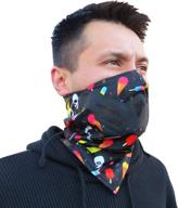 🧣 stay warm in winter: half face balaclava mask for snowboarding, skiing, and motorcycling – assorted colors logo