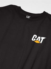 img 2 attached to 👕 Caterpillar Trademark T Shirt: Premium Men's Shirts in Regular Sizes