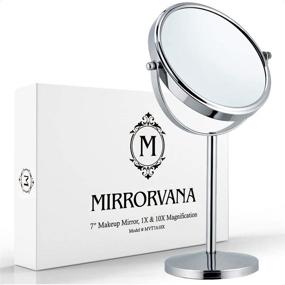 img 4 attached to Mirrorvana Double Magnifying Makeup Diameter