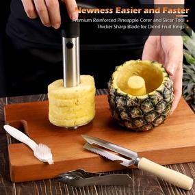 img 3 attached to Pineapple Tool Thicker Practical Stainless Vegetable