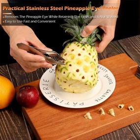 img 1 attached to Pineapple Tool Thicker Practical Stainless Vegetable