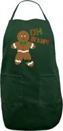 рождественский фартук для взрослых с защелкой gingerbread логотип