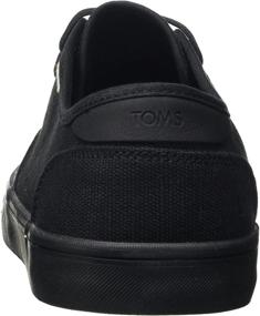 img 2 attached to 👞 Carlo Black Heritage Canvas Men's Shoes by TOMS