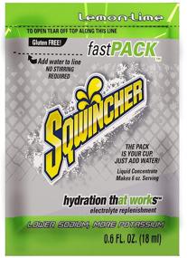 img 1 attached to 💧 Sqwincher 015308-LL Fast Pack Liquid Concentrate Packet 6oz Yellow Standard (Pack of 50) - Efficient Electrolyte Drink for Optimal Hydration