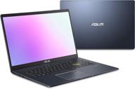 💻 asus laptop l510 ultra thin 15.6” fhd display, intel celeron n4020, 4gb ram, 128gb storage, windows 10 home in s mode, 1 year microsoft 365 - star black logo