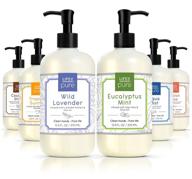 🌿 life is pure: 6 fresh & soothing scents, variety pack, 12.5 fl oz liquid hand soap logo