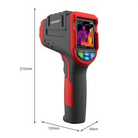 img 2 attached to 📷 Noyafa Industrial Thermal Imaging Device with 1024 Pixels Resolution, GB Memory Card Thermal Imaging and Infrared Thermometer with 2.4 TFT LCD Display