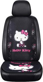 img 1 attached to DPIST Hello Kitty Car Seat Covers Set: Front & Back Protectors for All Seasons - Universal Fit