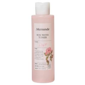 img 4 attached to Organic Alcohol-Free Mamonde Rose Water Toner for Face - 8.45 Fl Oz