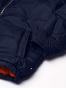 img 2 attached to Nautica Boys' Bubble Storm Cuffs Large Clothing: Ideal Jackets & Coats for Trendy Tots