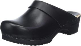 img 4 attached to Sanita Mens Clogs Black 12 Men's Shoes