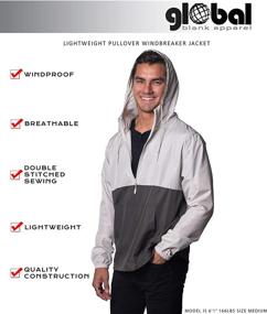 img 2 attached to Windproof Lightweight Windbreaker Shell Jacket Outdoor Recreation