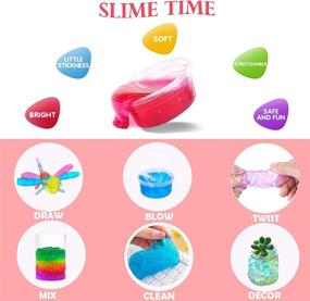 img 2 attached to 🌈 Revamp Your Playtime with our DIY Fluffy Slime Kit Supplies
