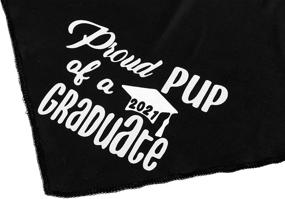 img 2 attached to 🎉 Adorable JPB Graduation Dog Pet Bandana - Celebrate Your Pup's Milestone!