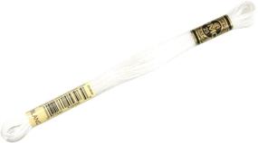 img 3 attached to White DMC 6-Strand Embroidery Cotton Floss Pack of 12 - Enhanced SEO