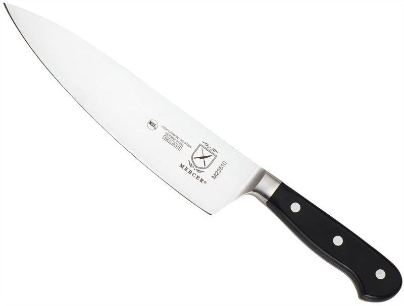 8 inch Chef KnifePrecision Forged High-Carbon Stainless Steel German Made Chefs Knife ,Black