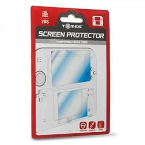 img 4 attached to Enhance and Protect Your 2DS Display with Tomee Screen Protector: A Must-Have Accessory!