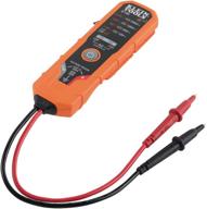 🔋 klein tools et40 voltage tester - accurate ac/dc voltage, polarity, and low voltage testing - including batteries logo