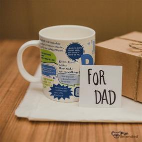 img 1 attached to 🤣 Hilarious Coffee Mug - Dad Joke Extravaganza - 15 Oz with Exquisite Gift Box - Perfect for Father's Day, Birthdays, Christmas from Daughter, Son, or Wife. Quirky Porcelain Novelty Gift