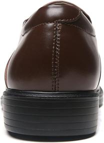 img 1 attached to Milano Width Geniune Leather Dress Men's Shoes and Loafers & Slip-Ons