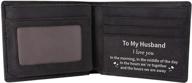 🎓 customized son: laser engraved graduation christmas men's wallets, card cases & money organizers logo