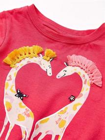 img 2 attached to 👕 Cute and Colorful Hatley Girls' Toddler Graphic Tee for Trendy Little Ones!