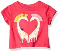 👕 cute and colorful hatley girls' toddler graphic tee for trendy little ones! logo