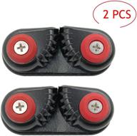 🚣 lixada 2-pack kayak cam cleat set for boats, canoes, sailing boats, dinghies - lightweight aluminum cam cleats with quick entry for kayaks логотип