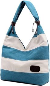 img 3 attached to 👜 Fashionable Hiigoo Stitching Shoulder Shopping Handbags for Women: Trendy Handbags & Wallets