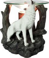 🐺 dwk душистый восковой тарт мелт-нагреватель для ароматерапии ночная дикая лесная сущность призрак домашний декор медитации акцентное светильник (волк) логотип