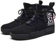 👟 fashionable high top athletic walking men's shoes: the ultimate fashion sneakers logo