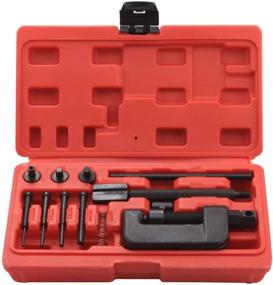 img 3 attached to 🔧 Auto Repair Set: Chain Breaker and Riveting Tools for Car and Motorcycle Repairs