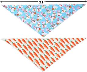 img 2 attached to BoomBone Easter Bandana Triangle Medium