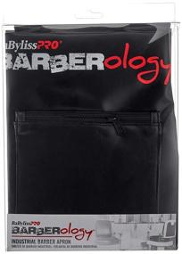 img 3 attached to Introducing BaBylissPRO Barberology Apron: Stylish and Functional Black Barber Apron