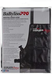 img 2 attached to Introducing BaBylissPRO Barberology Apron: Stylish and Functional Black Barber Apron