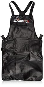 img 4 attached to Introducing BaBylissPRO Barberology Apron: Stylish and Functional Black Barber Apron