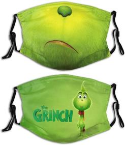 img 4 attached to Grinch Christmas Filters Adjustable Balaclava