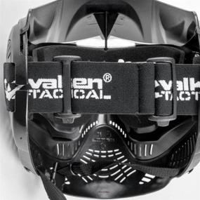img 1 attached to 🎯 Valken Paintball MI-5 Goggle/Mask - Single Lens - Black: Top-notch Protection for Paintball Enthusiasts