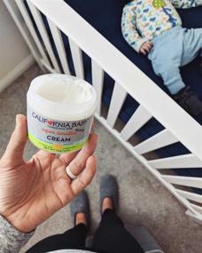 img 3 attached to 🌿 California Baby Super Sensitive Moisturizing Cream: Hydrates & Soothes Dry, Sensitive Skin | Plant-Based & Vegan | Face, Arms & Body | 4oz