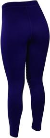 img 1 attached to 🏇 Saxon Essential Child's Riding Tights: Top-Notch Girls' Clothing for Equestrian Enthusiasts