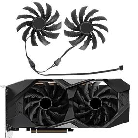 img 1 attached to 95MM PLD10010S12H GPU Replacement Cooling Fan For Gigabyte GTX 1650 GTX1660 Ti Video Card RTX 2060/2070 Graphics Card Fan (Fan-B)