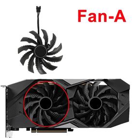 img 2 attached to 95MM PLD10010S12H GPU Replacement Cooling Fan For Gigabyte GTX 1650 GTX1660 Ti Video Card RTX 2060/2070 Graphics Card Fan (Fan-B)