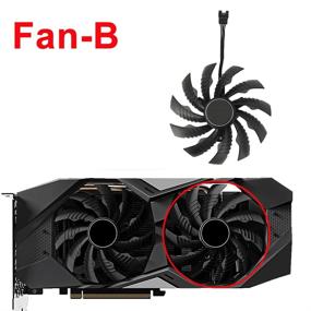 img 3 attached to 95MM PLD10010S12H GPU Replacement Cooling Fan For Gigabyte GTX 1650 GTX1660 Ti Video Card RTX 2060/2070 Graphics Card Fan (Fan-B)