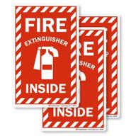 smartsign fire extinguisher inside engineer reflective logo