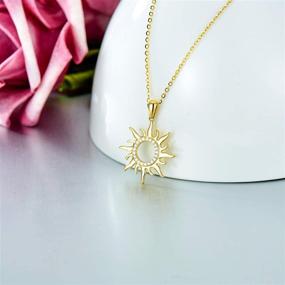 img 1 attached to 💎 Stunning Blocaci Necklaces: Gifting Moissanite Jewelry for Girlfriend, Daughter, and Girls