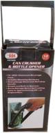 🍾 iit 97600 can crusher/bottle opener: efficient and versatile solution for beverage containers logo
